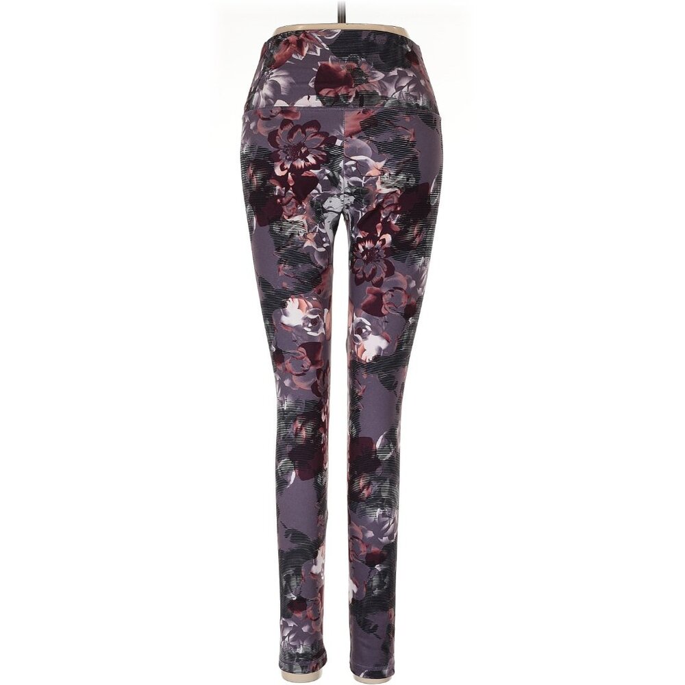 Balance Collection Floral Print Dry-Wik High Rise Contender 25" Ankle Leggings S - Picture 4 of 8